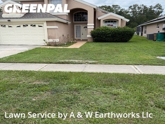 Lawn Carein Kissimmee,34746,Grass Cut by A & W Earthworks Llc, work completed in Jun , 2026