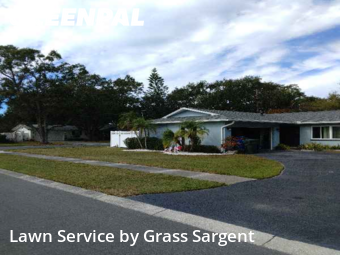 Lawn Mowing Servicein Largo,33771,Lawn Cut by Grass Sargent, work completed in Feb , 2026