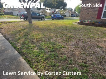 Yard Mowingin Corpus Christi,78413,Grass Cutting by Cortez Cutters , work completed in Jan , 2026