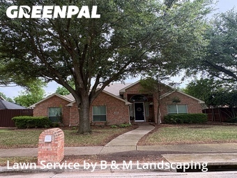 Lawn Care Servicein Flower Mound,75028,Lawn Mow by B & M Landscaping, work completed in Jun , 2026