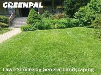 Yard Cuttingin Evanston,60201,Lawn Service by General Landscaping , work completed in Nov , 2025