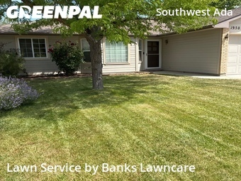 Lawn mowed in Boise, 83709