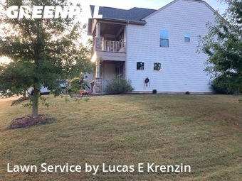 Grass Cutin Lancaster,29720,Lawn Mowing Service by Lucas E Krenzin, work completed in Dec , 2025
