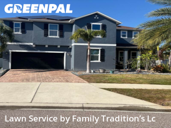 Yard Cuttingin Riverview,33579,Lawn Cutting by Family Tradition’s Lc, work completed in Dec , 2025