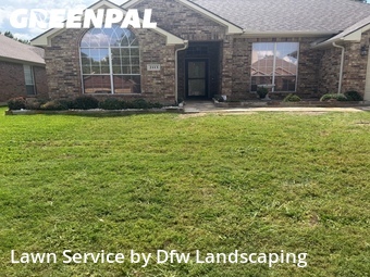 Lawn Maintenancein Flower Mound,75028,Lawn Mow by Dfw Landscaping , work completed in Jun , 2026