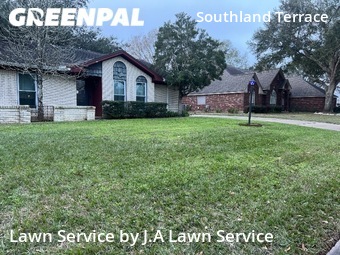 Grass Cuttingin Rosenberg,77471,Lawn Maintenance by J.A Lawn Service, work completed in Nov , 2025