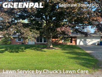 Lawn Maintenancein Saginaw,48638,Lawn Mowing by Chuck’s Lawn Care , work completed in Oct , 2025