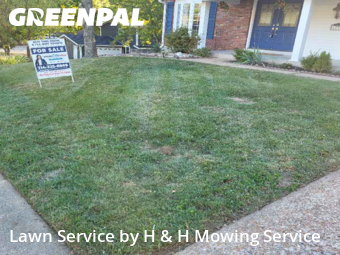 Yard Mowingin Chesterfield,63017,Lawn Mowing Service by H & H Mowing Service, work completed in Dec , 2025