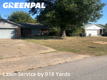 Lawn Upkeep in Jenks, 74037, Lawn Mowing by 918 Yards, work completed in Nov , 2025