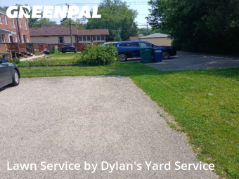 Lawn Mowin Oak Park,60304,Grass Cut by Dylan's Yard Service , work completed in Jan , 2026