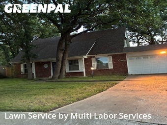Lawn mowed in Sand Springs, 74063
