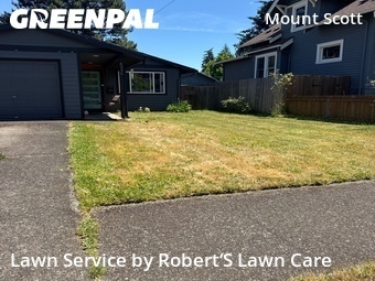 Lawn mowed in Portland, 97206