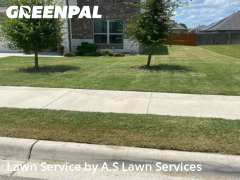 Lawn Mowing Servicein Cibolo,78108,Grass Cut by A.S Lawn Services, work completed in Nov , 2025