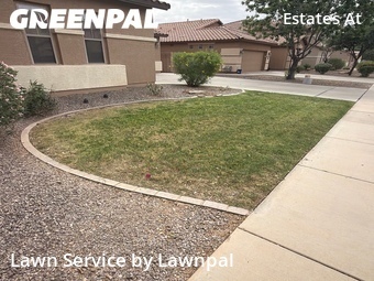 Lawn mowed in Gilbert, 85297