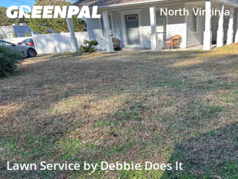 Lawn Upkeep in Virginia Beach, 23451, Property Maintenance by Debbie Does It, work completed in Dec , 2025