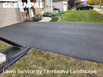 Lawn Mowing in Romeoville, 60446, Grass Cutting by Terranova Landscape, work completed in Nov , 2025