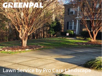 Lawn mowed in Harrisburg, 28075