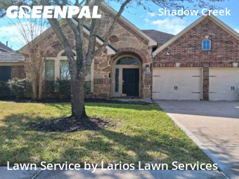 Yard Cuttingin Pearland,77584,Lawn Care Service by Larios Lawn Services, work completed in Feb , 2026