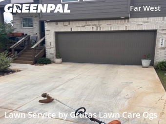 Lawn Maintenancein San Antonio,78254,Grass Cutting by Grutas Lawn Care Ogs, work completed in Dec , 2025