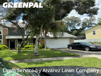 Grass Cuttingin Pine Hills,32818,Lawn Care Service by Alvarez Lawn Company, work completed in Feb , 2026