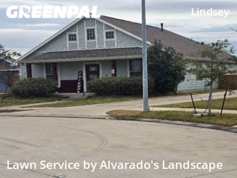 Lawn Mowingin Atascocita,77346,Grass Cutting by Alvarado's Landscape, work completed in Dec , 2025