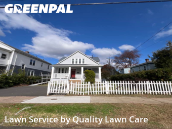 Yard Cutting in Hartford, 6112, Backyard Mowing by Quality Lawn Care, work completed in Nov , 2025