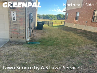 Lawn Mowing Servicein Schertz,78108,Lawn Mowing by A.S Lawn Services, work completed in Nov , 2025