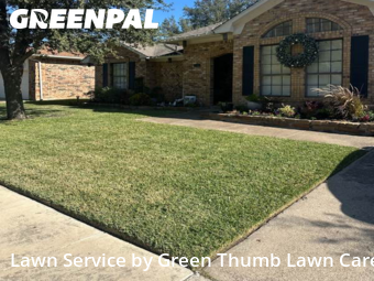 Lawn Care Servicein Bedford,76021,Lawn Mowing by Green Thumb Lawn Care, work completed in Dec , 2025