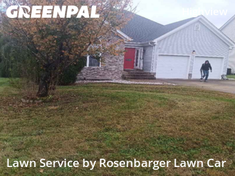 Lawn Mowing in Louisville, 40291, Front Yard Mowing by Rosenbarger Lawn Car, work completed in Nov , 2025