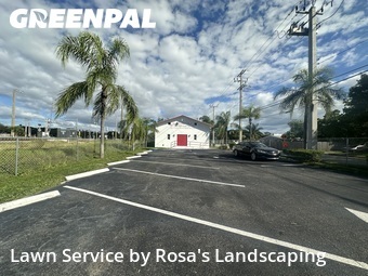 Yard Upkeep in West Palm Beach, 33407, Yard Mowing by Rosa's Landscaping , work completed in Dec , 2025