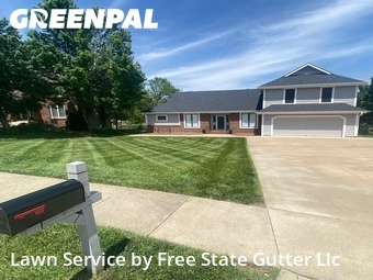 Lawn Mowin Lawrence,66047,Yard Mowing by Free State Gutter Llc, work completed in Jun , 2026