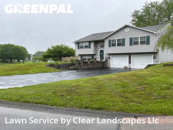 Lawn Cutin Cicero,13039,Grass Cut by Clear Landscapes Llc, work completed in Dec , 2025