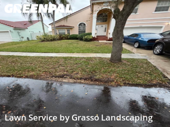 Landscaping Cleanup In Miramar,33027,Landscaping Renovation by Grasso Landscaping , work completed in Feb , 2026