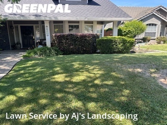 Lawn mowing work completed in Turlock, CA