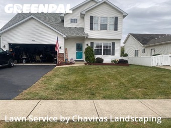 Yard Mowingin Joliet,60435,Lawn Care by Chaviras Landscaping, work completed in Dec , 2025