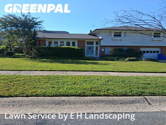 Backyard Mowing in Bethesda, 20817, Yard Work by E H Landscaping , work completed in Oct , 2025