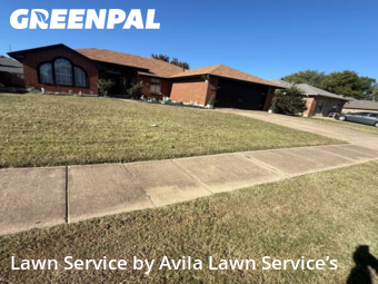 Yard Mowingin Norman,73071,Lawn Mowing Service by Avila Lawn Service’s, work completed in Dec , 2025