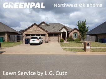 Lawn Servicein Yukon,73099,Lawn Service by L.G. Cutz, work completed in Feb , 2026