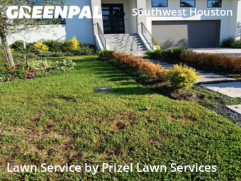 Yard Mowingin Bellaire,77401,Yard Cutting by Prizel Lawn Services, work completed in Dec , 2025