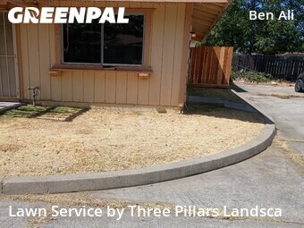 Lawn mowing work completed in Sacramento, CA