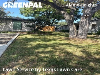 Lawn Mowin Alamo Heights,78209,Yard Cutting by Texas Lawn Care, work completed in Feb , 2026