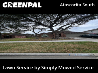 Grass Cutin Humble,77346,Lawn Care Service by Simply Mowed Service, work completed in Jan , 2026