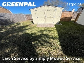 Lawn Cuttingin Baytown,77521,Lawn Mow by Simply Mowed Service, work completed in Feb , 2026