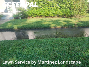 Front Yard Mowing in Horizon West, 34786, Yard Cutting by Martinez Landscape, work completed in Dec , 2025