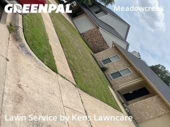 Lawn Maintenancein Fort Worth,76123,Grass Cut by Kens Lawncare, work completed in Jun , 2026