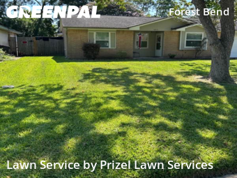 Lawn Cutin Friendswood,77546,Yard Mowing by Prizel Lawn Services, work completed in Jan , 2026