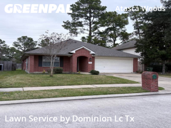 Lawn Cutin Atascocita,77346,Lawn Cutting by Dominion Lc Tx, work completed in Feb , 2026