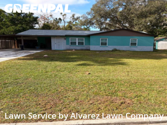 Lawn Maintenancein Apopka,32712,Yard Mowing by Alvarez Lawn Company, work completed in Dec , 2025