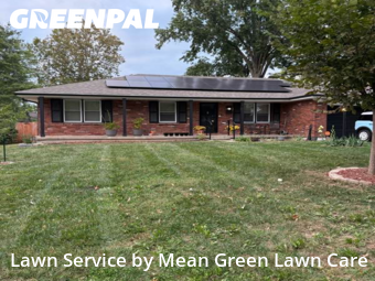 Yard Cutting in Blue Springs, 64015, Weed Trimming by Mean Green Lawn Care, work completed in Nov , 2025