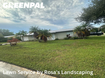 Lawn Work in Palm City, 34990, Yard Grooming by Rosa's Landscaping , work completed in Nov , 2025